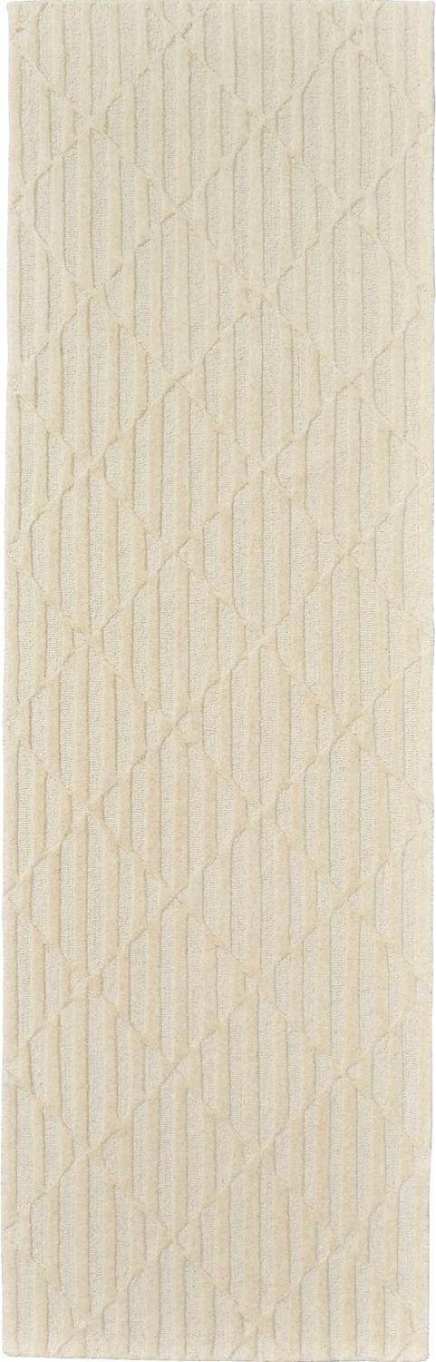 Colter Hand Woven Ivory and Cream Rug by BD Fine