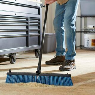 HDX 24 in. Stiff Push Broom 3024FD