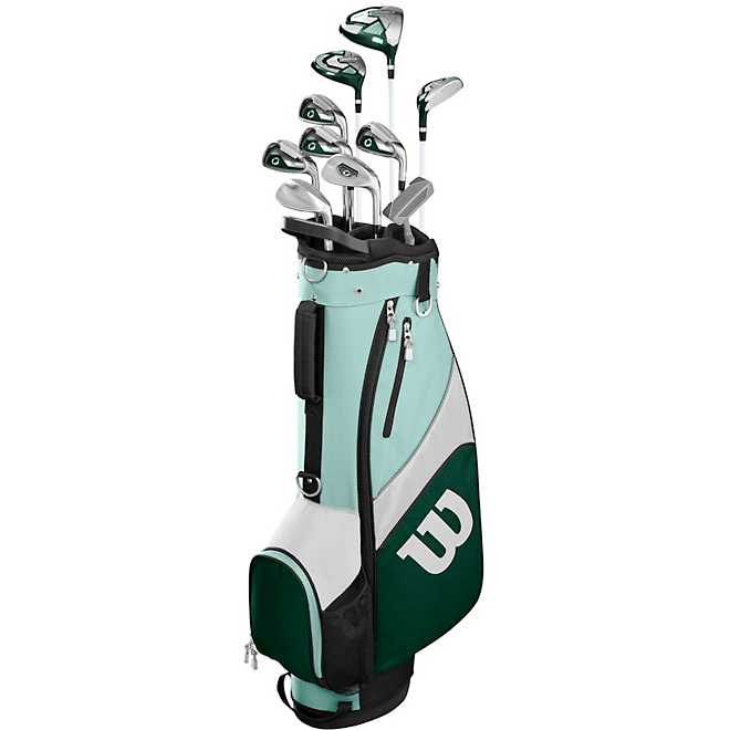 Wilson Women's Profile SGI Complete Golf Club Set with Cart Bag