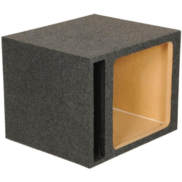 Single Heavy Duty Vented Square Subwoofer Sub Enclosure Box