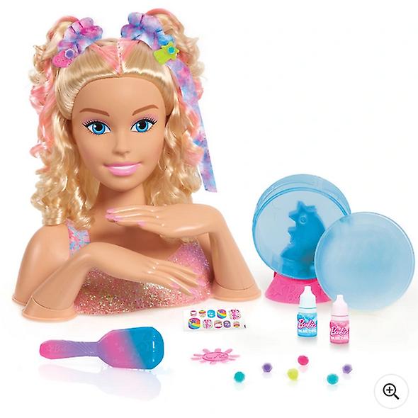 Barbie tie-dye deluxe styling head