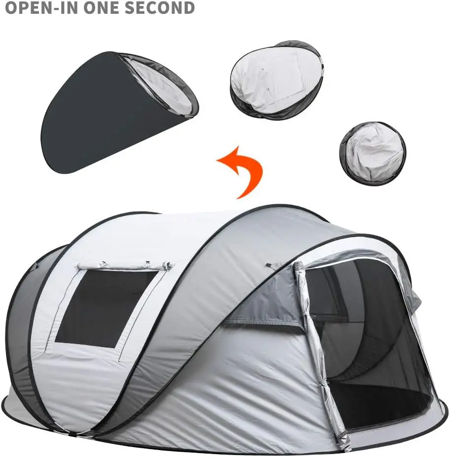 Lightweight Portable Rainproof Full Automatic Instant Pop Up Beach Tent Camping Outdoor