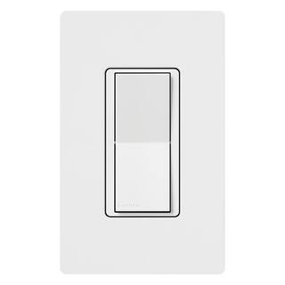 Lutron Claro Smart Accessory Switch only for use with Diva Smart Dimmer SwitchClaro Smart Switch White (DVRF-AS-WH) DVRF-AS-WH