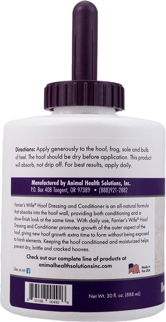 Farrier's Wife Horse Hoof Care Dressing and Conditioner