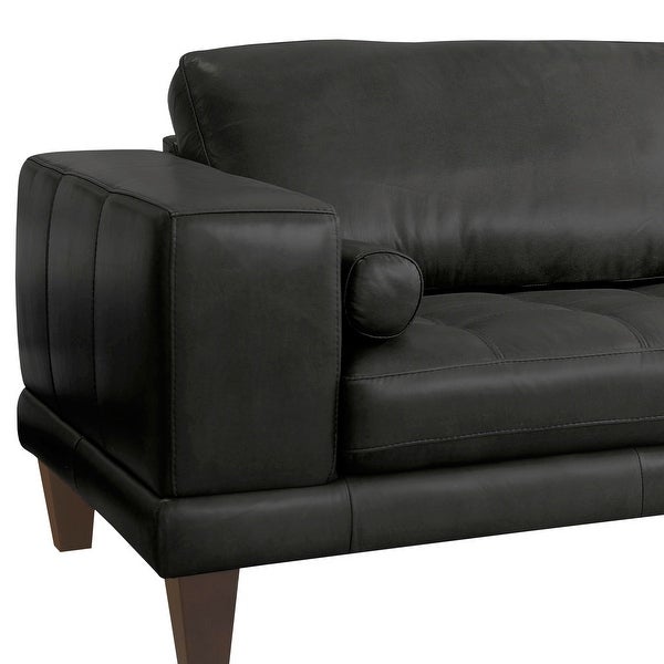 Wynne Modern Genuine Leather Sofa