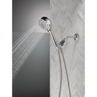 Delta ProClean 6-Spray Wall Mount Handheld Shower Head 1.75 GPM in Chrome 75719