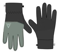 Daytrip Recycled Polar Fleece Touch Screen Gloves - Charcoal