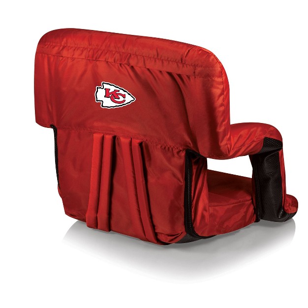 Nfl Kansas City Chiefs Ventura Portable Reclining Stadium Seat