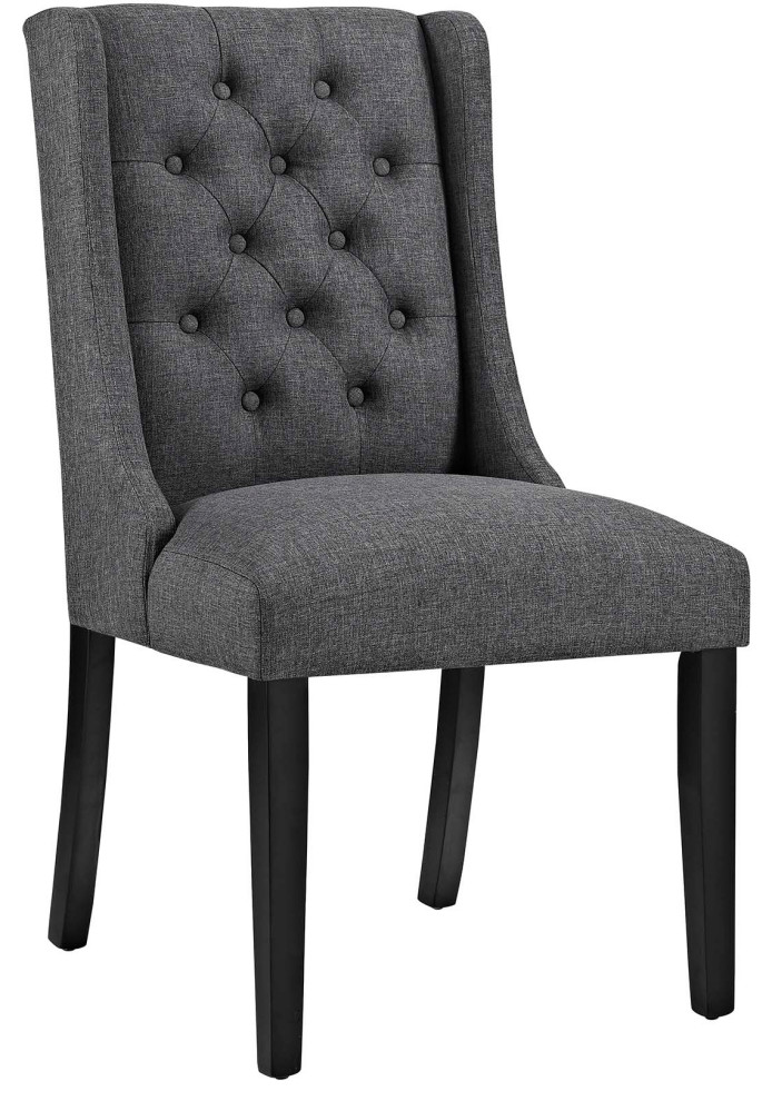 Baronet Dining Chair Fabric Set of 4   Transitional   Dining Chairs   by PARMA HOME  Houzz