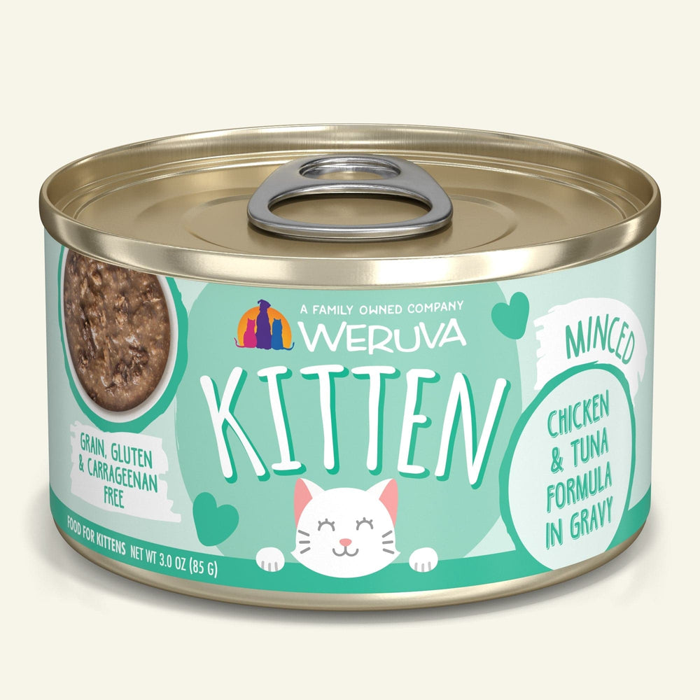 Weruva Kitten Chicken and Tuna Formula in Gravy Wet Food for Kittens