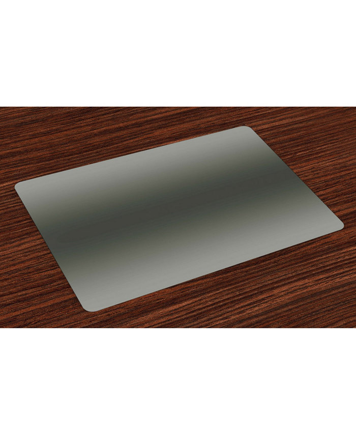 Ambesonne Ombre Place Mats Set of 4