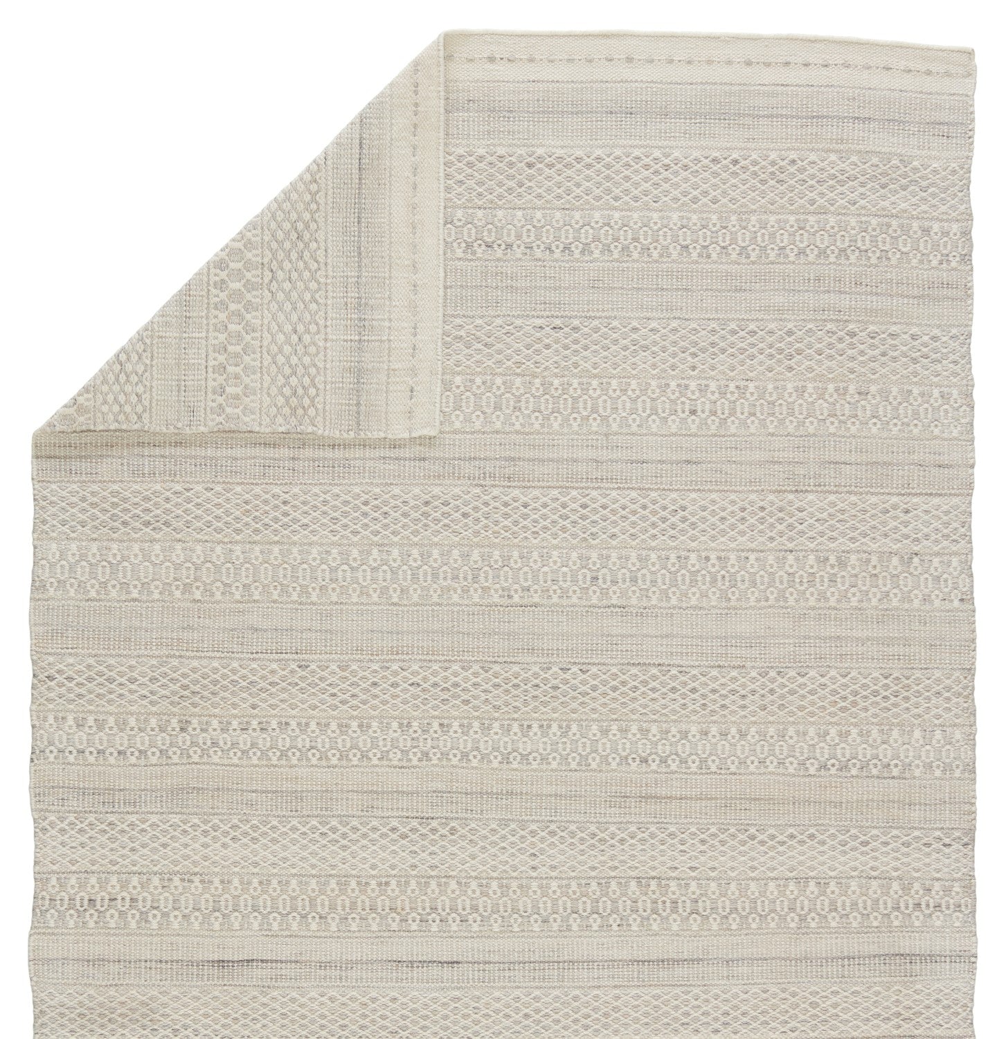 Penrose Indoor/Outdoor Lenna Cream & Light Gray Rug