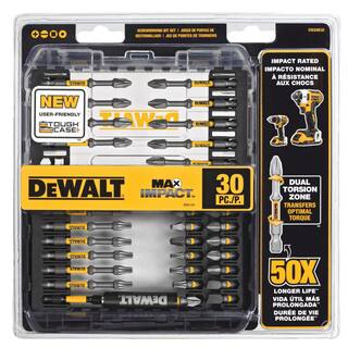 DW MAX IMPACT Screwdriving Set (30-Piece) DWAMI30