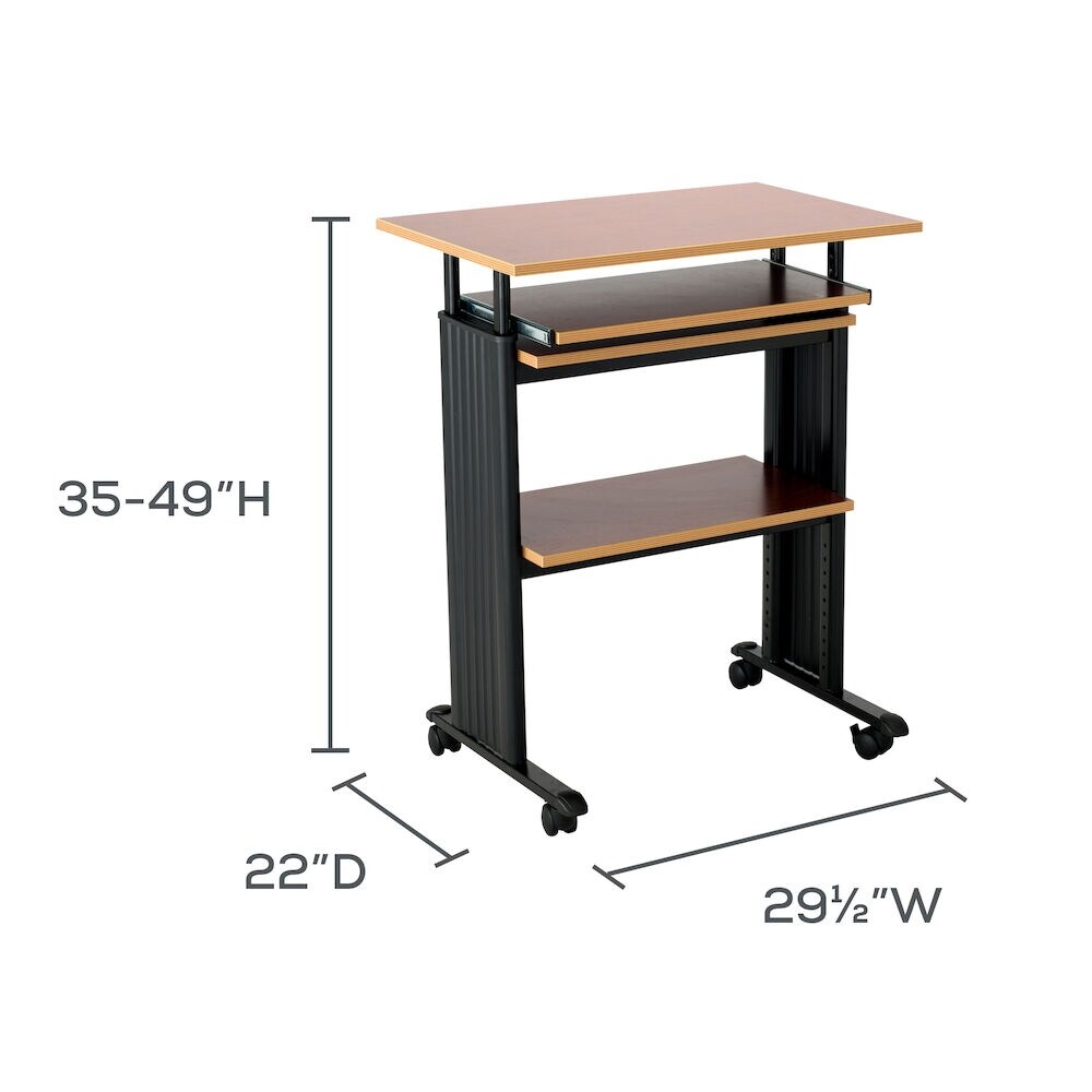 Safco Muv Stand up Adjustable Height Desk