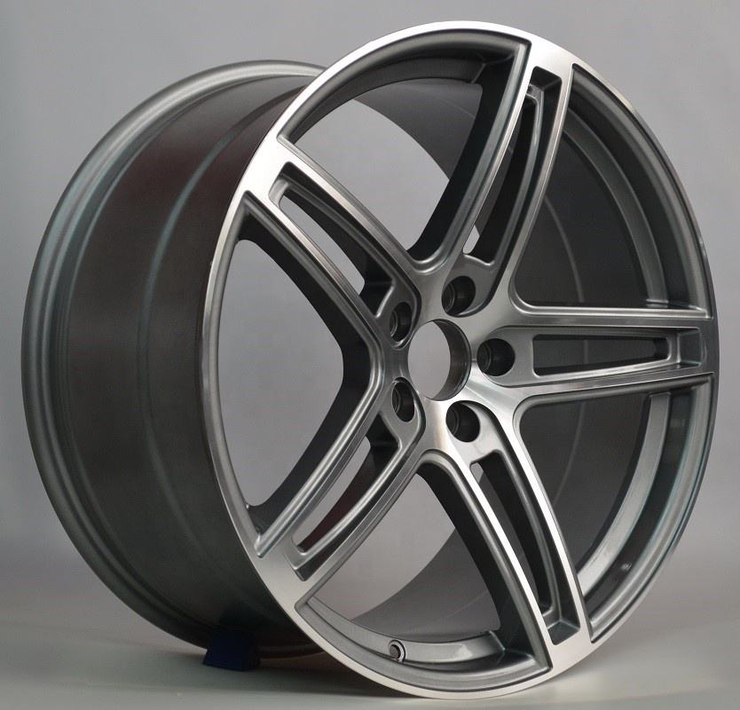 Gun Metal Machined Face Aftermarket Passenger Car Wheels 18~22 inch 5x114/120 oy Rims Hot Sale