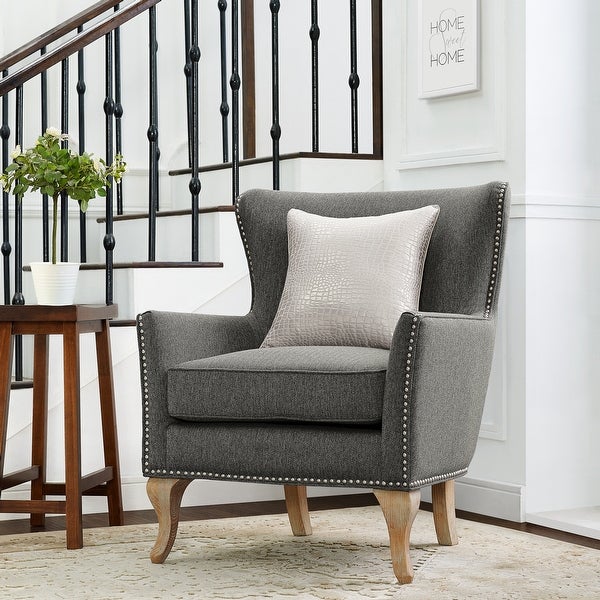 Avenue Greene Terri Transitional Flared Arms Accent Chair