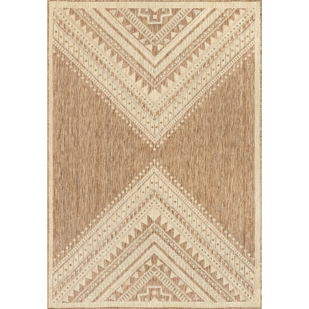 Brooklyn Rug Co Landry Aztec Indoor/Outdoor Area Rug