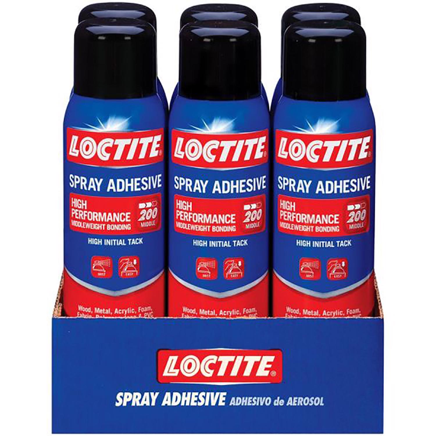 Loctite High Performance Middleweight Bonding High Strength Synthetic Rubber Spray Adhesive 13.5 oz