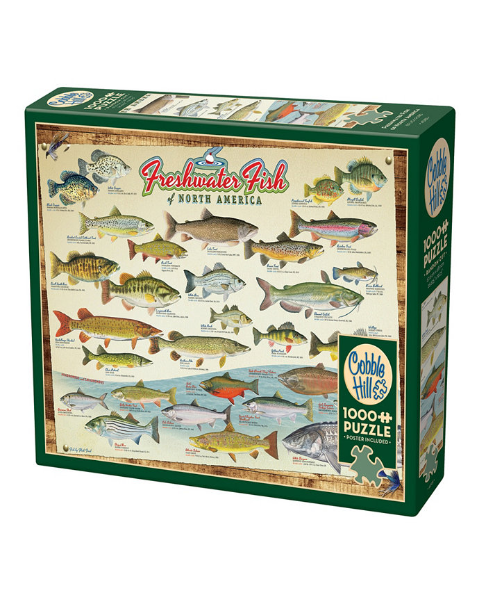 Cobble Hill Freshwater Fish of North America Puzzle