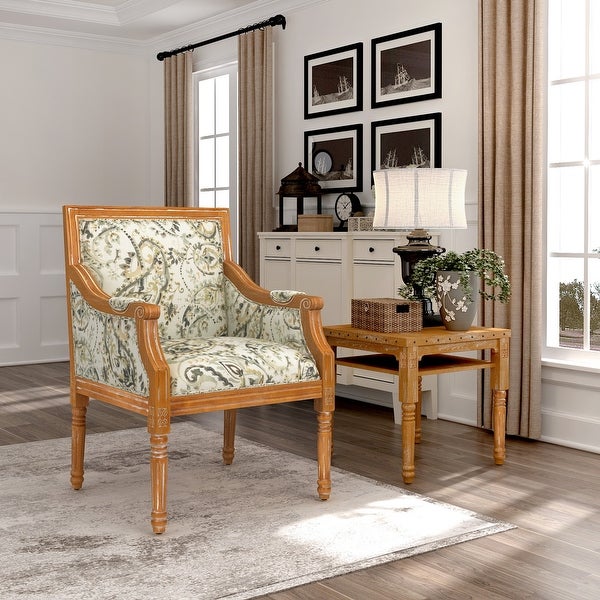 Homy Casa Upholstered Arm Accent Chair