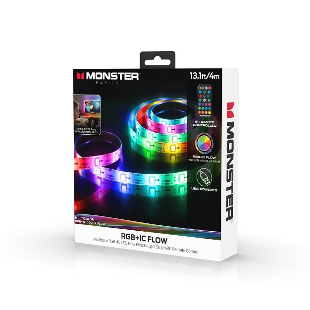 Monster 13ft Rainbow Flow Led Light Strip