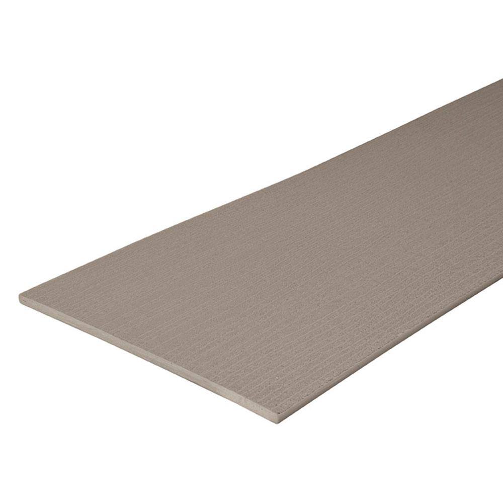 Fiberon Paramount 12 in. x 11 14 in. x 12ft. PVC fascia Decking Board