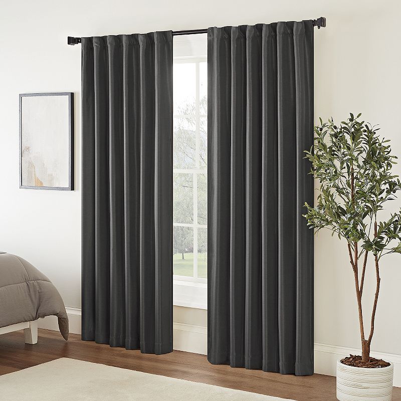 eclipse Fresno Blackout 1-Panel Window Curtain