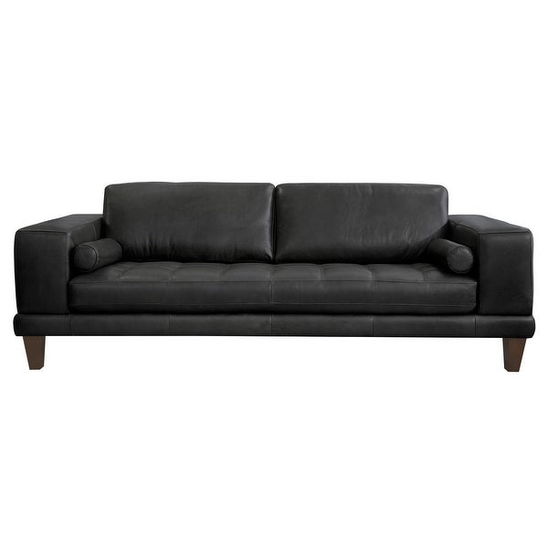 Wynne Modern Genuine Leather Sofa