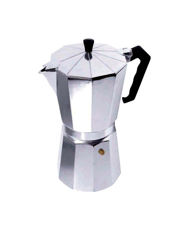 Bene Casa 6 cups Silver Espresso Maker