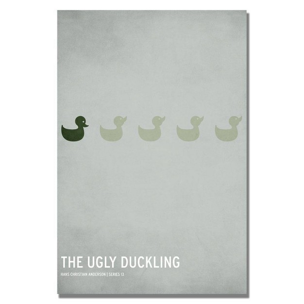 X 24 quot Ugly Duckling By Christian Jackson Trademark Fine Art