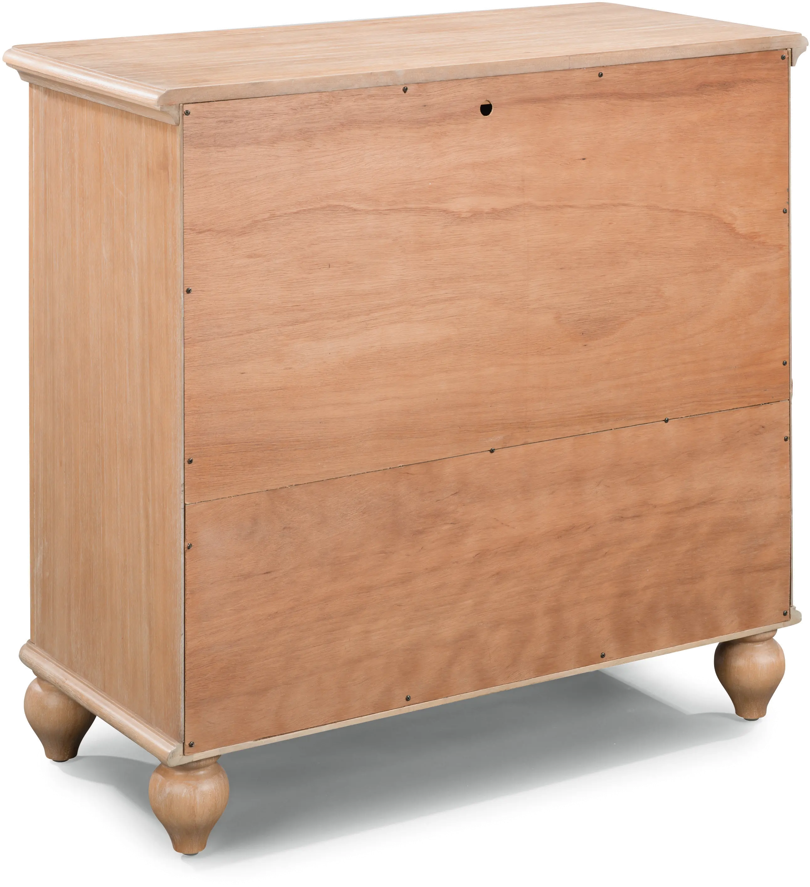 Cambridge Country Natural Whitewash 3-Drawer Chest