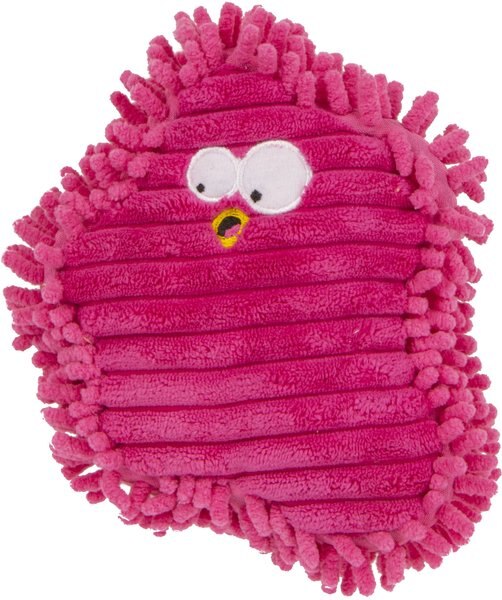 goDog PlayClean Germs Soft Plush Squeaky Dog Toy