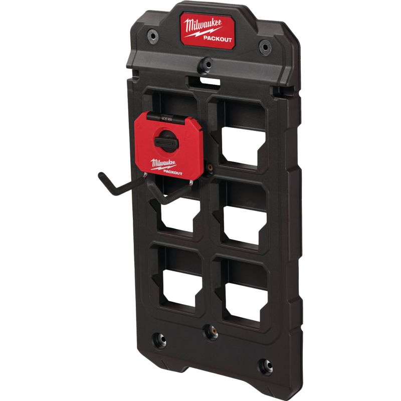 MW PACKOUT 4 In. Straight Storage Hook Red