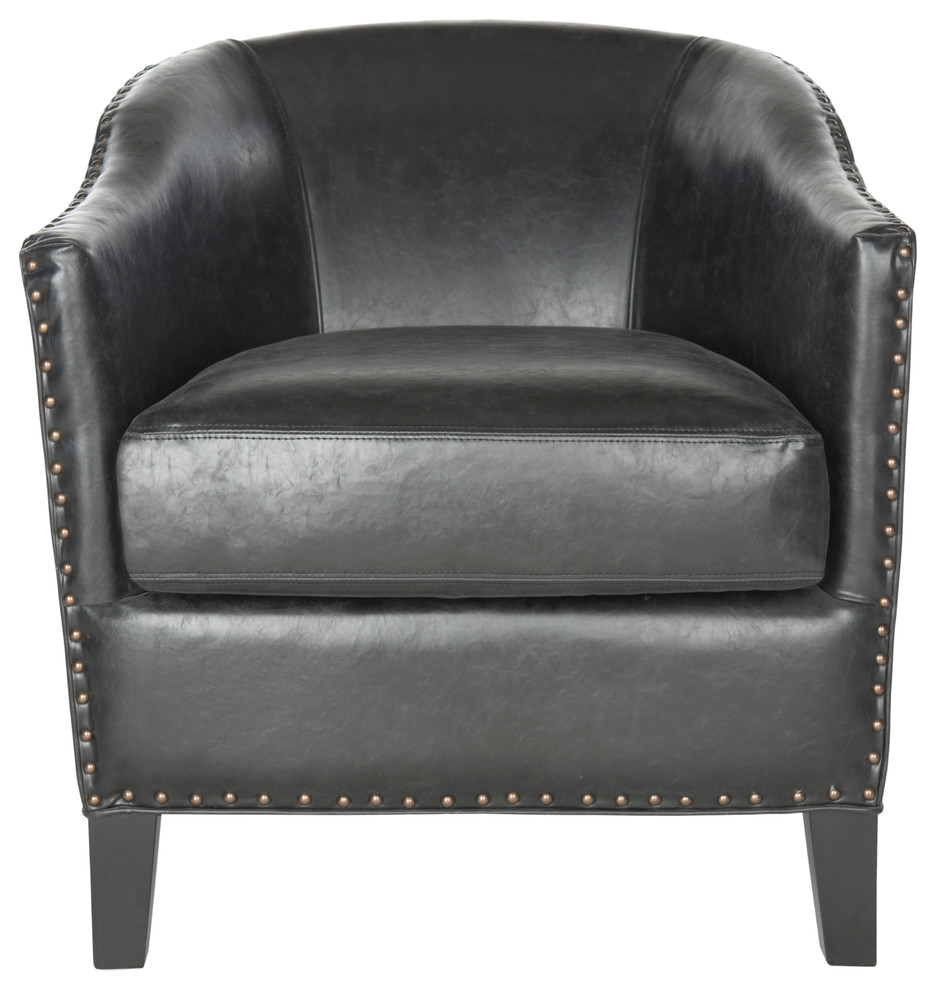 Evander Club Chair   Transitional   Armchairs And Accent Chairs   by HedgeApple  Houzz