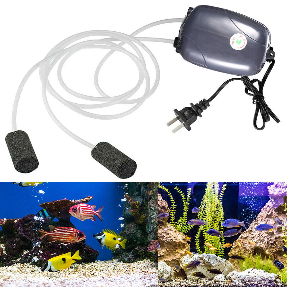 JahyElec Updated 110V Stabe 120 Gal Aquarium Fish Tank Oxygen Air Pump Hydroponics Aerator NEW