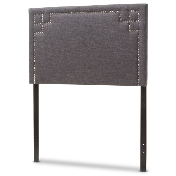 Taylor and Olive Dovetail Modern and Contemporary Twin-size Fabric Upholstered Headboard - - 20543679