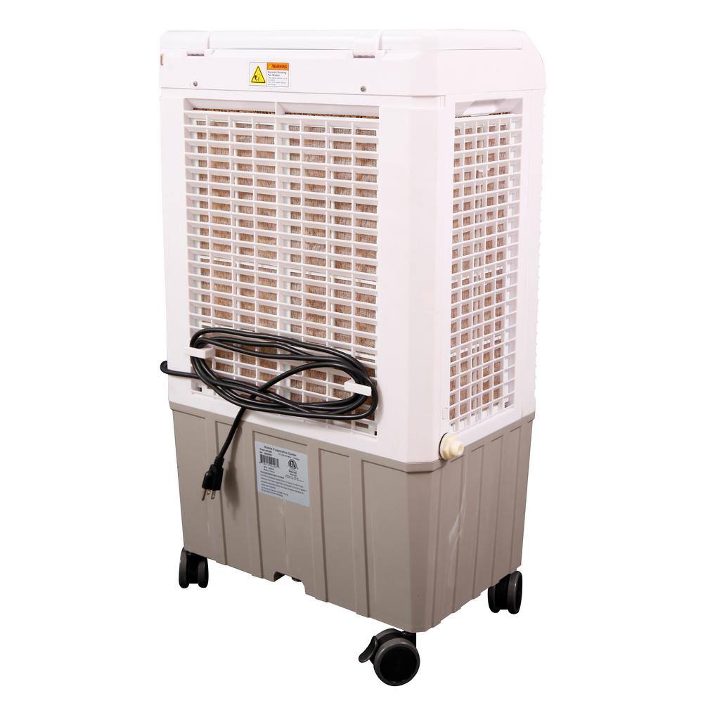 Hessaire 2100 CFM 3-Speed Portable Evaporative Cooler (Swamp Cooler) for 700 sq. ft. MC26A