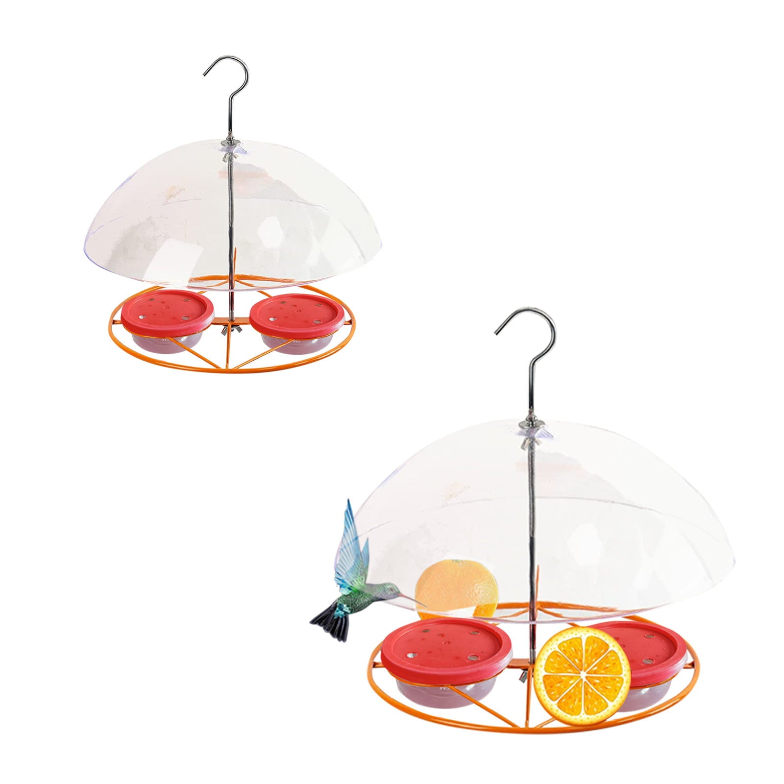 Reed Hanging Wild Birds Oriole Feeders， Jelly And Oranges，Bluebirds Hummingbirds Hous