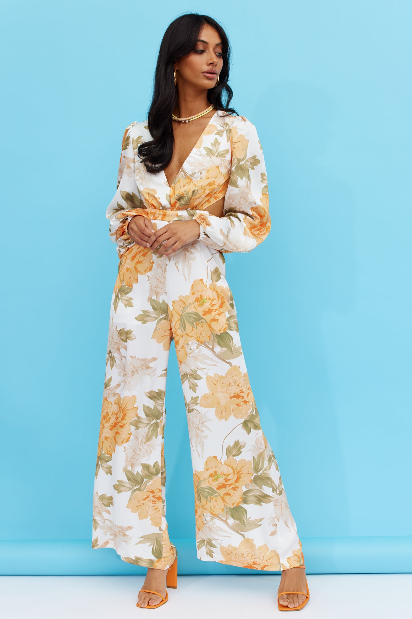 Memorised You Jumpsuit Floral