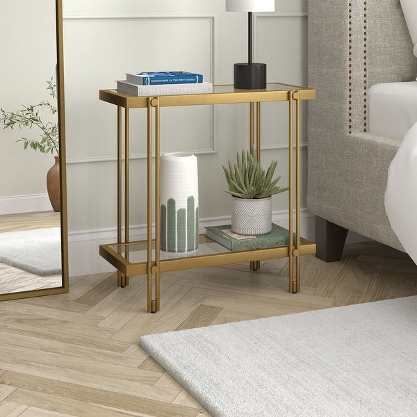 Inez 24'' Wide Rectangular Side Table