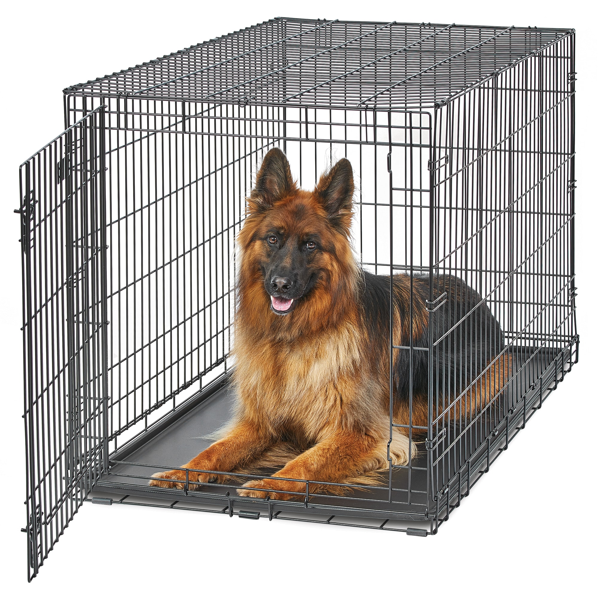 MIDWEST Lifestages Fold amp; Carry Crate for Dogs， 48.5