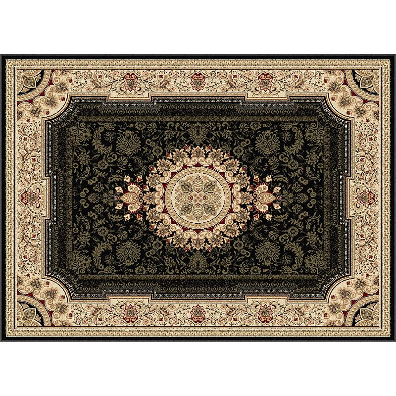 KHL Rugs Sensation Jayden Framed Floral Rug