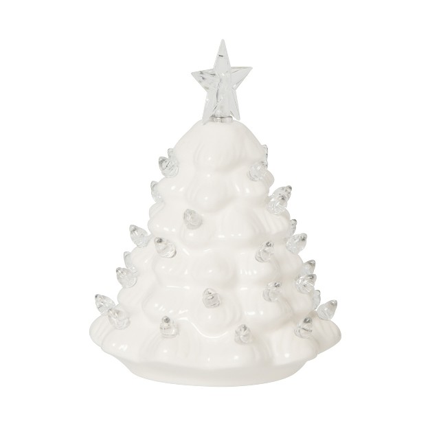 Gallerie Ii Small White Tree Led Figurine