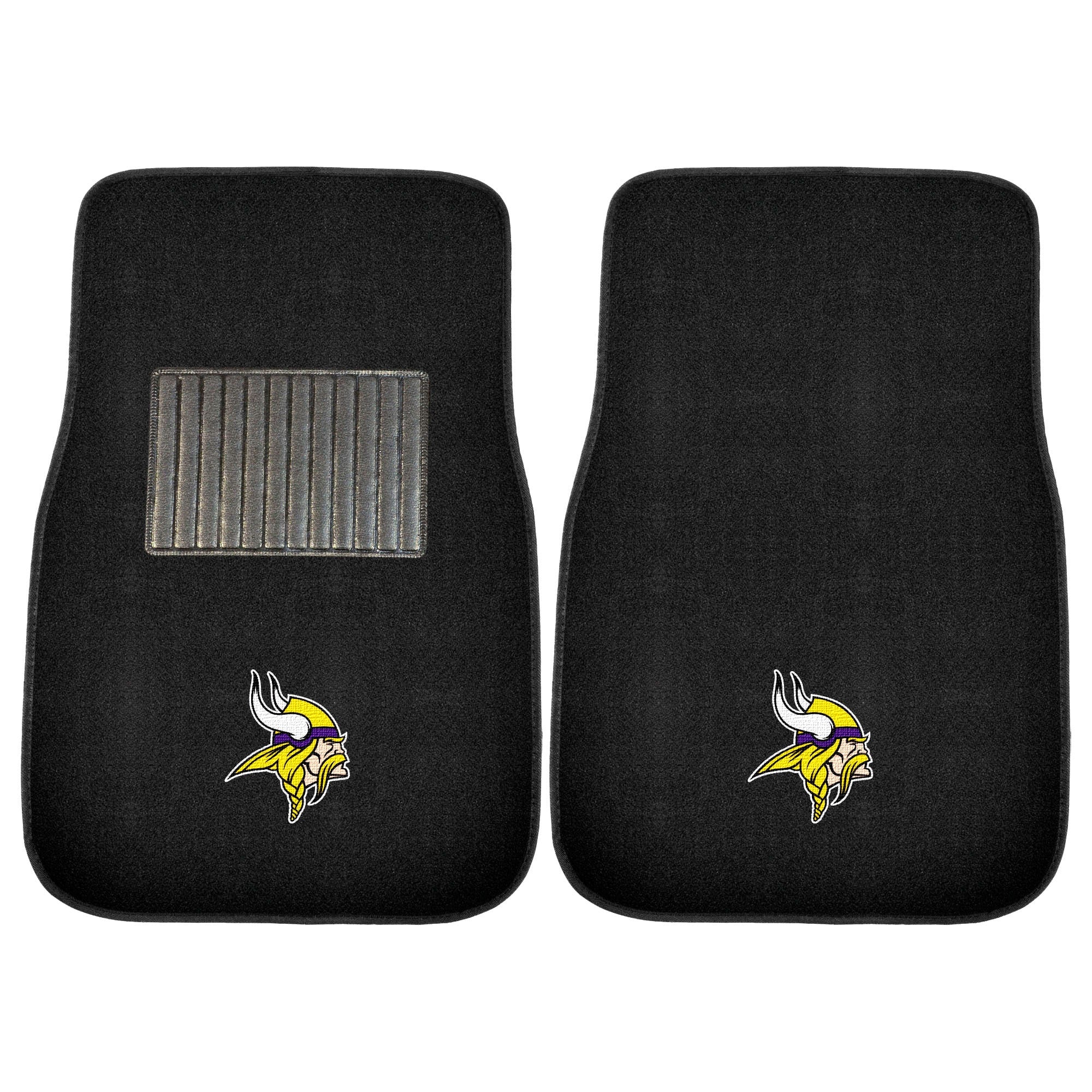 Minnesota Vikings NFL 2-pc Embroidered Car Mat Set