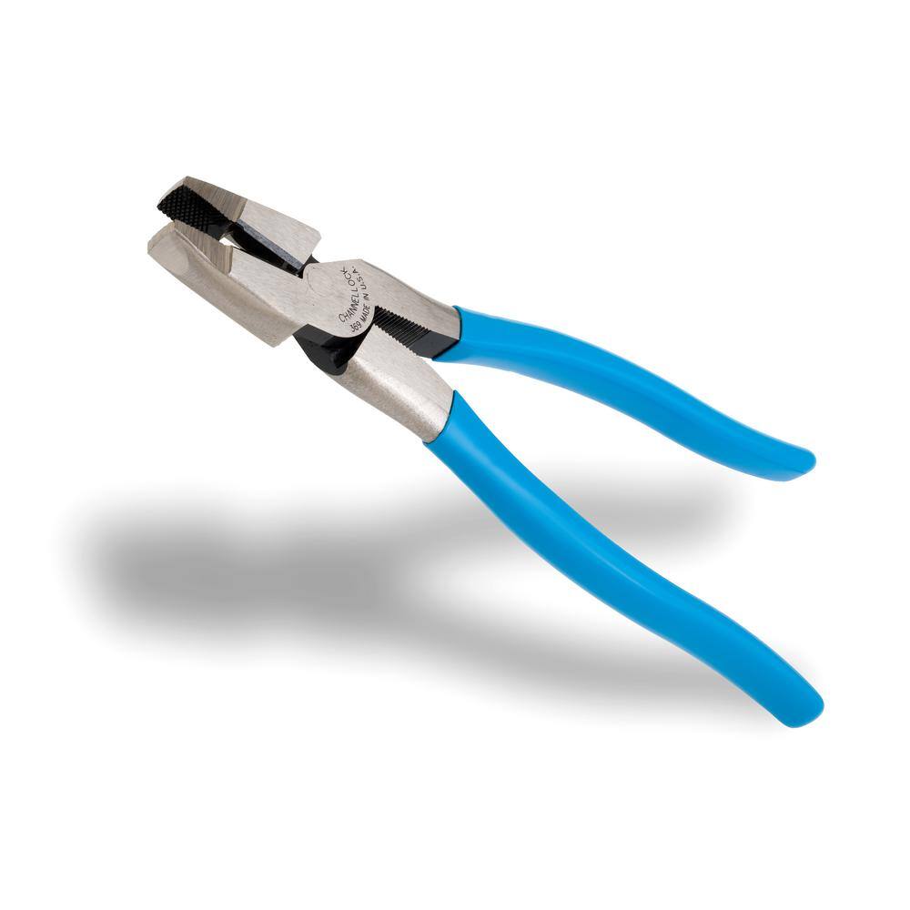 Channellock 9 in.-High-Leverage Lineman Cutting Pliers 369