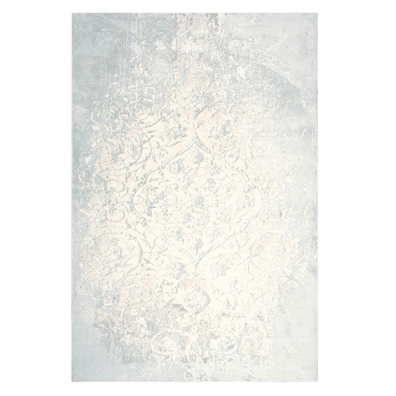 Rizzy Home Emma Vine Scroll Distressed Rug