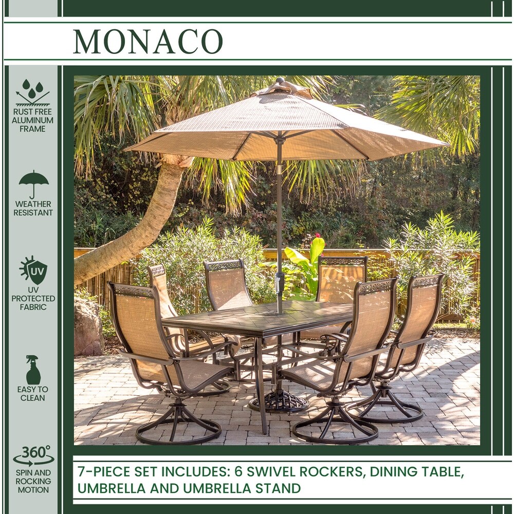 Hanover Monaco 7 Piece Dining Set