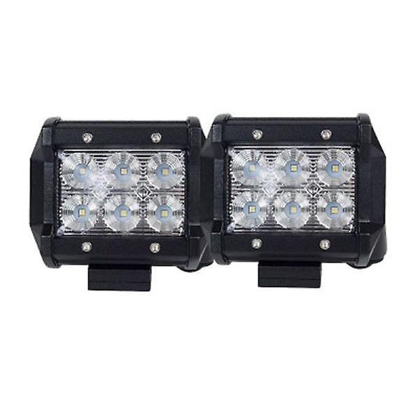 4 Inch CREE LED Work Light Bar Reverse Fog (2 Pcs)