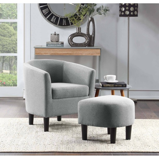 Take A Seat Churchill Accent Chair With Ottoman Breighton Home