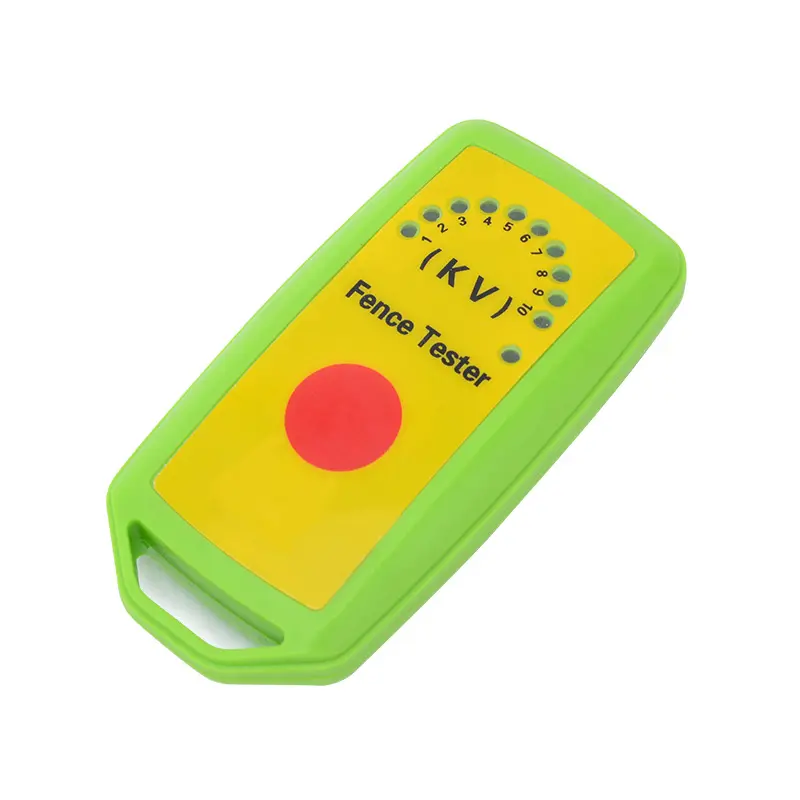 Electric fence LED display plastic pasture mini fence tester for farm